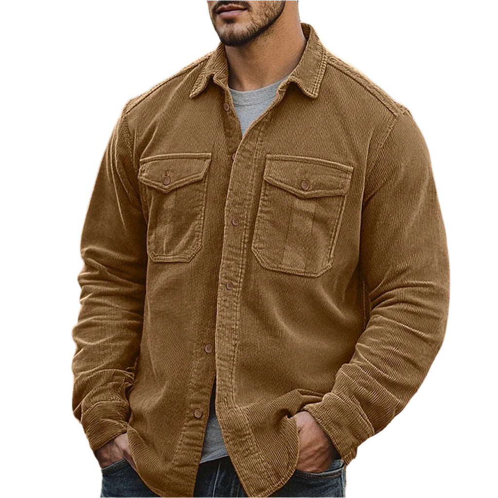 Men's Casual Shirt Lamp Wick