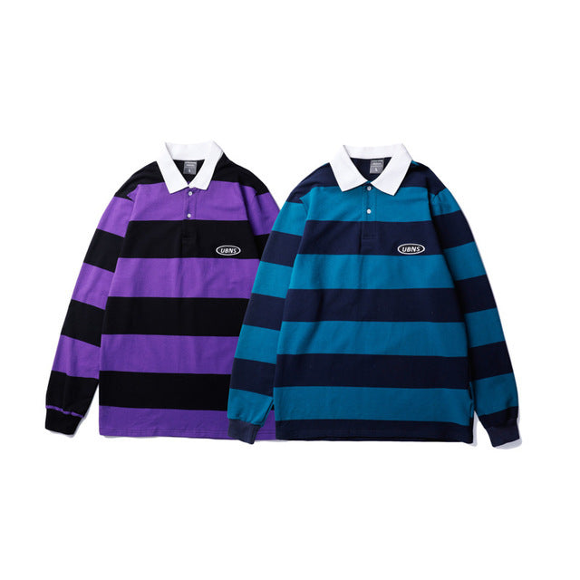 long sleeve polo shirt