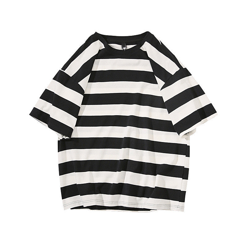 Short Sleeve T-shirt All-match Loose Round Neck