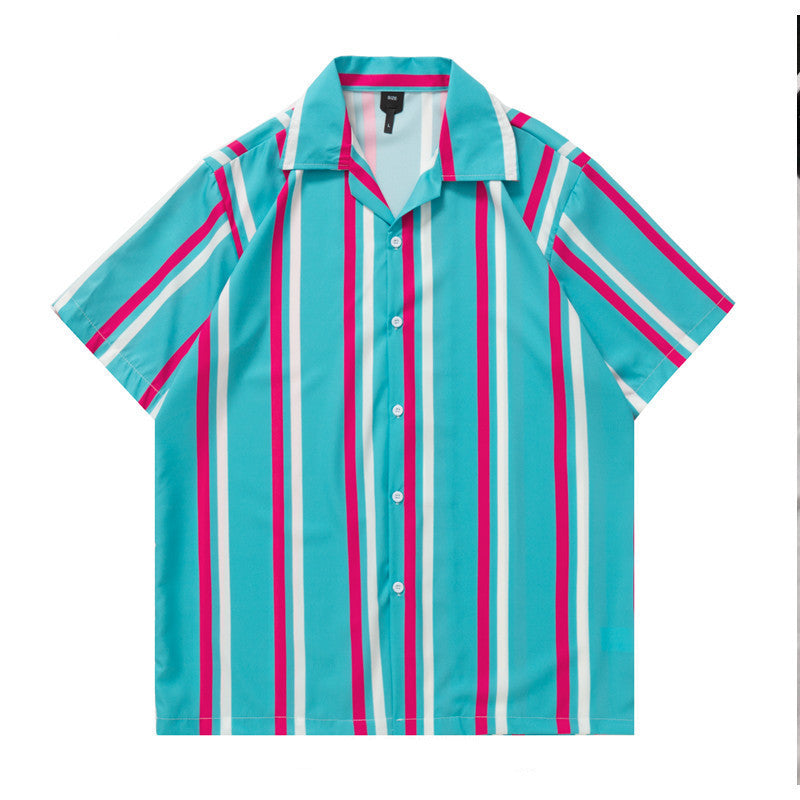 Summer New Retro Short Sleeved Shirt