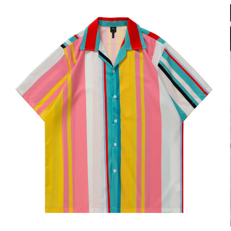 Summer New Retro Short Sleeved Shirt