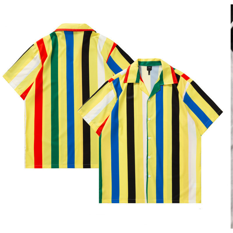 Summer New Retro Short Sleeved Shirt