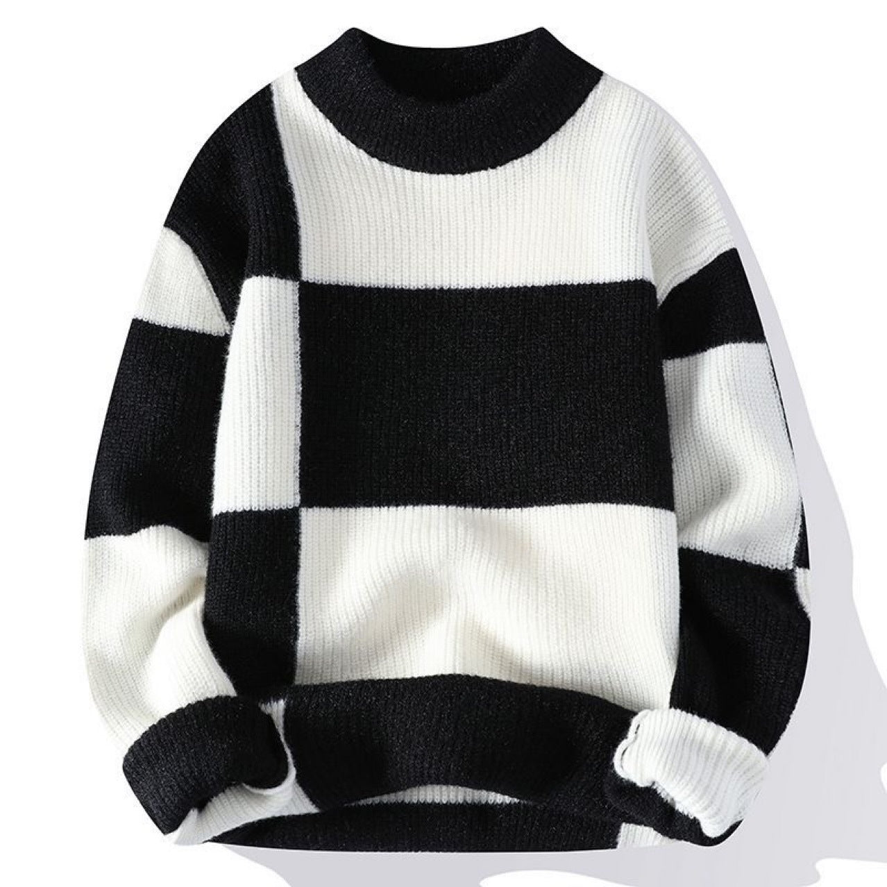 Men's FallWinter Half Turtleneck Knitted Bottoming Shirt