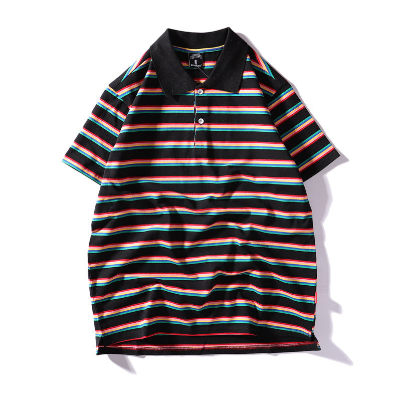 Men's Casual Fashion Retro Striped Shirt
