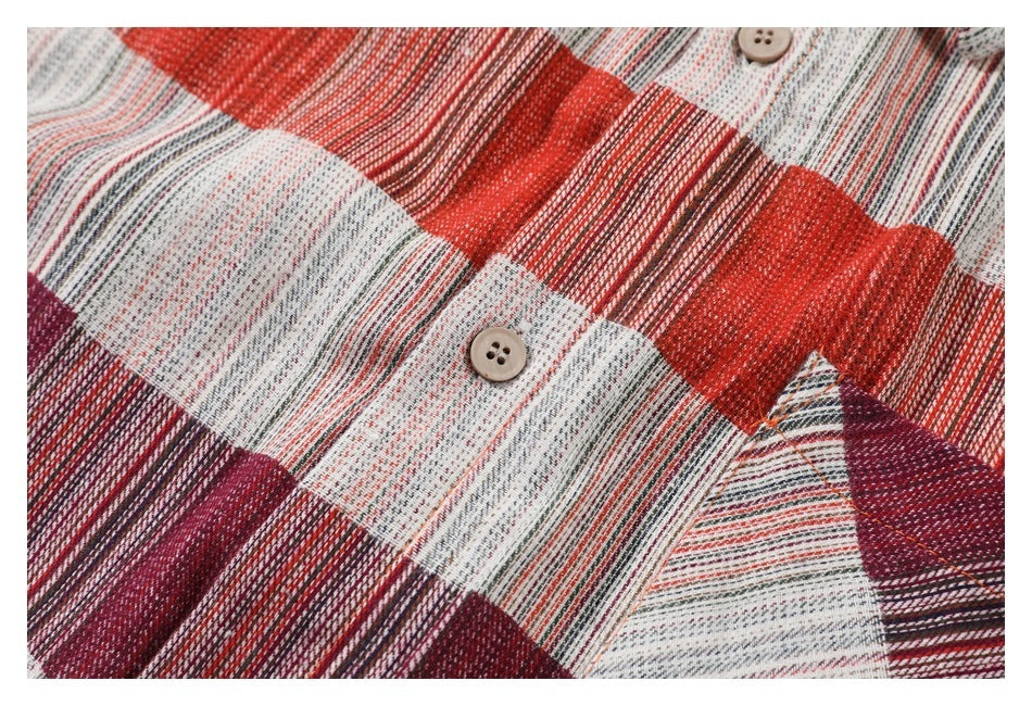 Retro Loose Long Sleeve Shirt