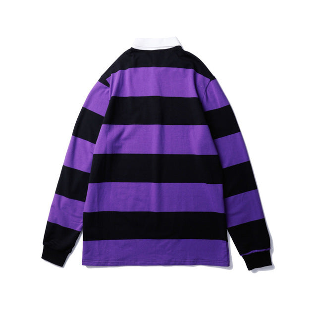 long sleeve polo shirt