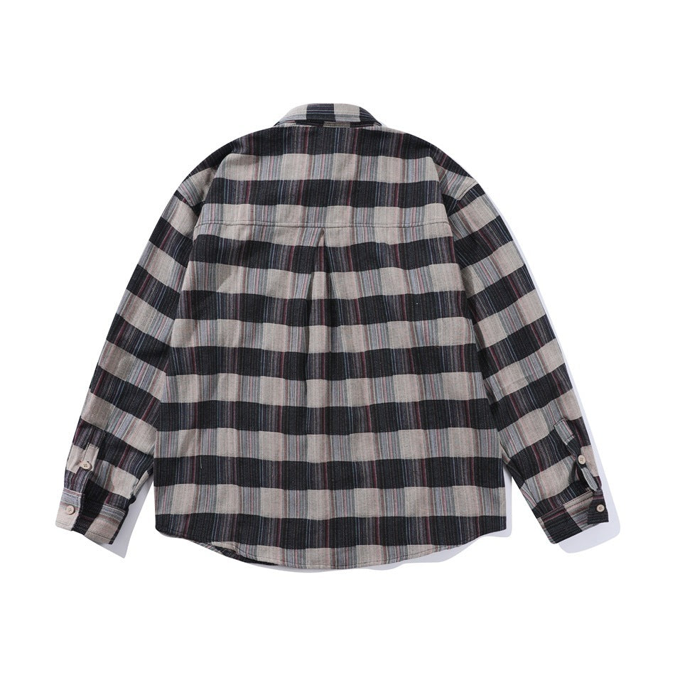 Retro Loose Long Sleeve Shirt