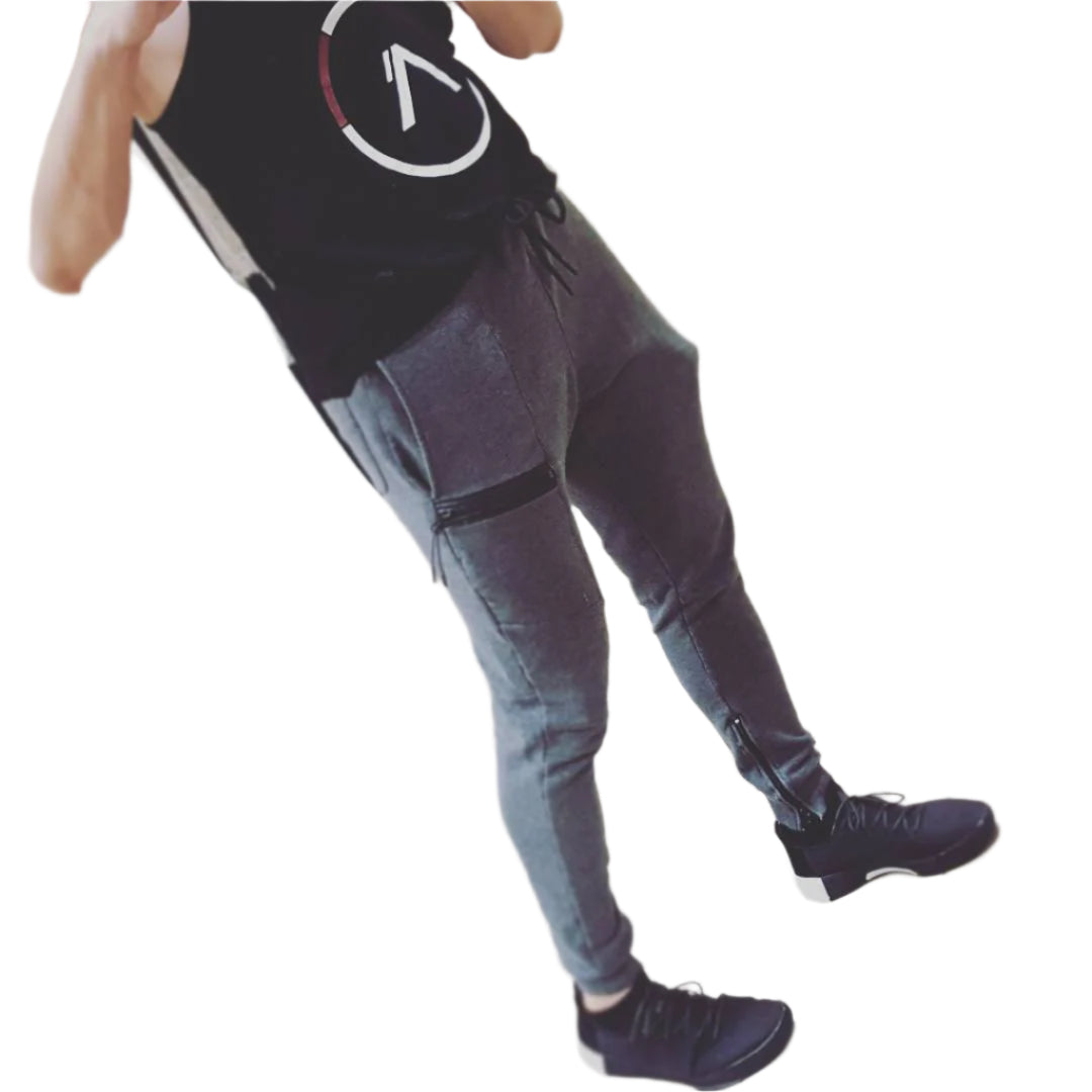 New Fitness Pants Casual Sweatpants Fashion High Street Trousers Pants Men Joggers