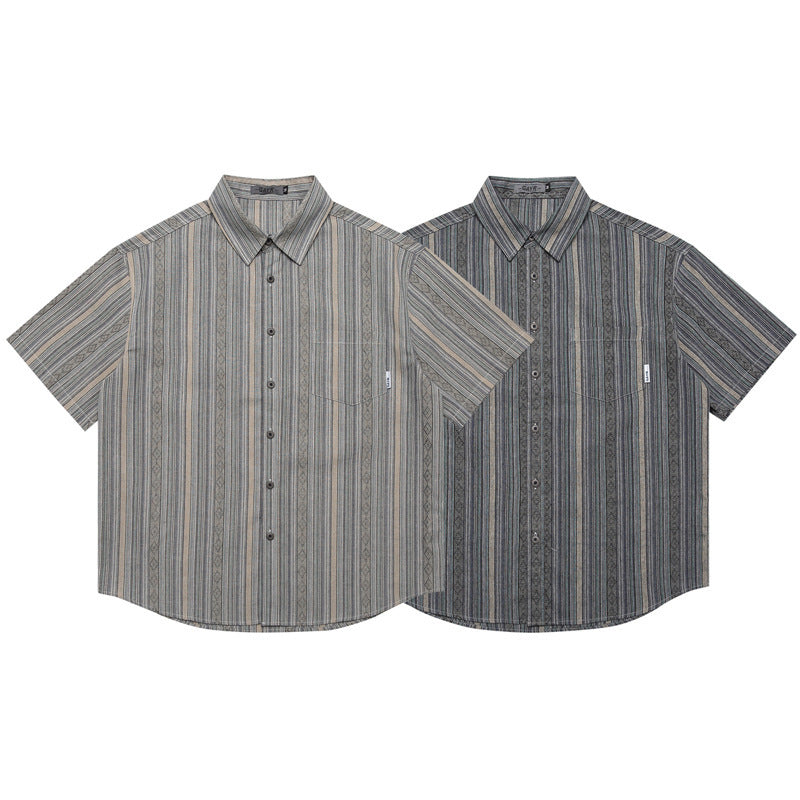 Japanese-style Short Sleeve Shirt
