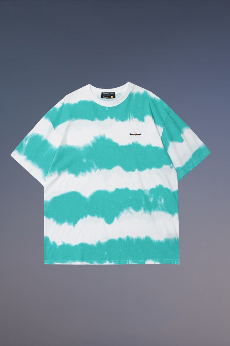 Retro Casual Loose Round Neck Half Sleeve T-shirt