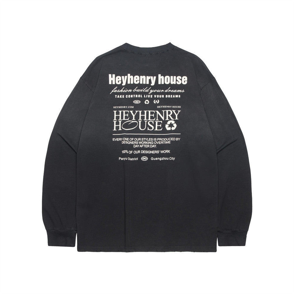 Men's Round Neck Loose sweatshirt