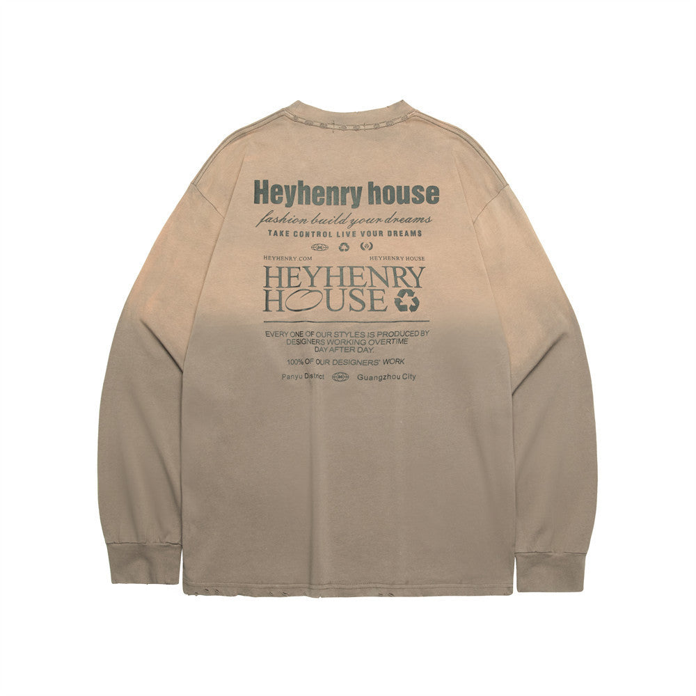 Men's Round Neck Loose sweatshirt