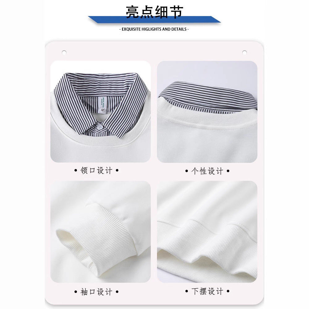 Sweaters Fleece-lined Casual Trendy Simple