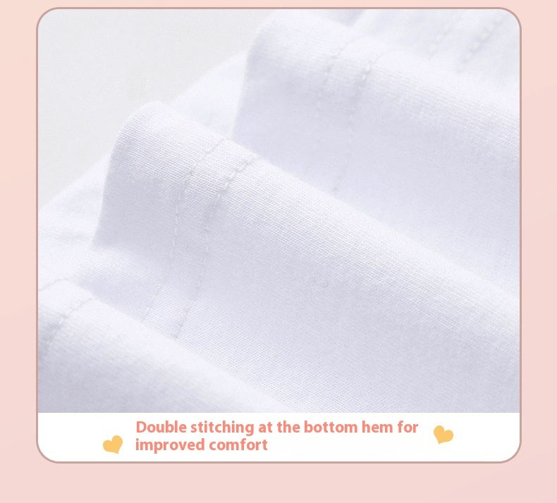 Mens Cotton T-shirts Fashion Short