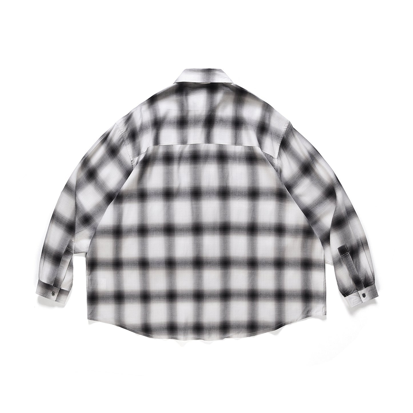 Plaid Loose Shirt Men
