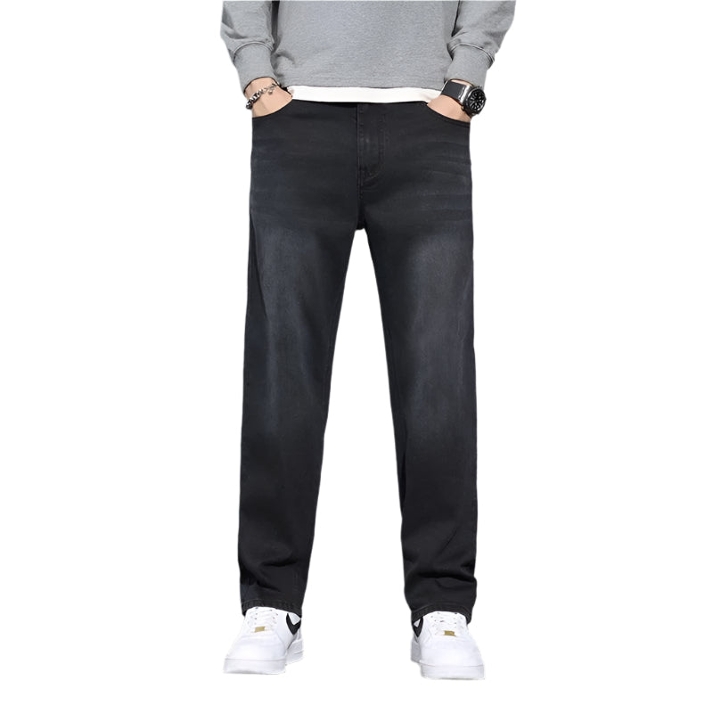 Jeans Loose Straight Casual Long Pants Men