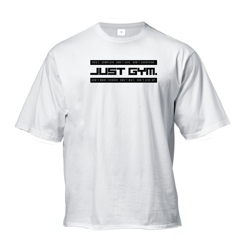 point Sleeve Style Bodybuilding Sports Tshirt Round Neck Bottoming Shirt