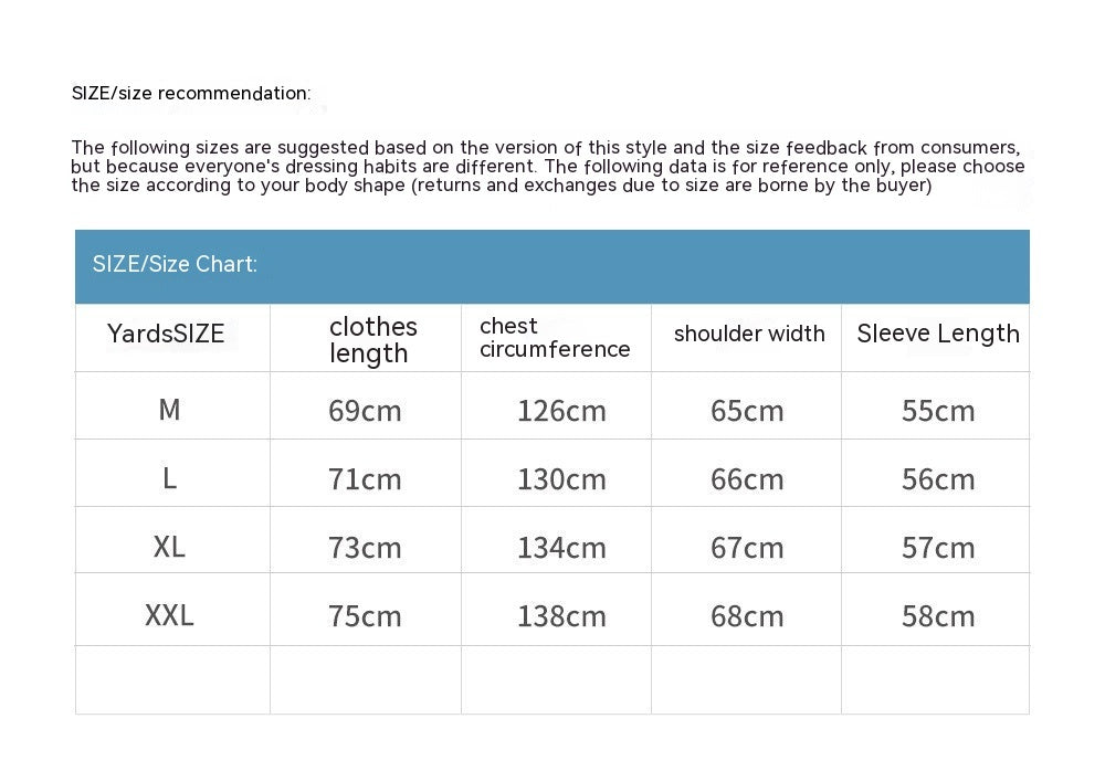 Long Sleeve Men's Spring And Autumn Round Neck