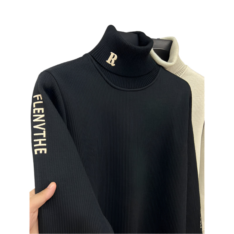 Thickened Slim Fit Bottoming Shirt Men's Warm Top