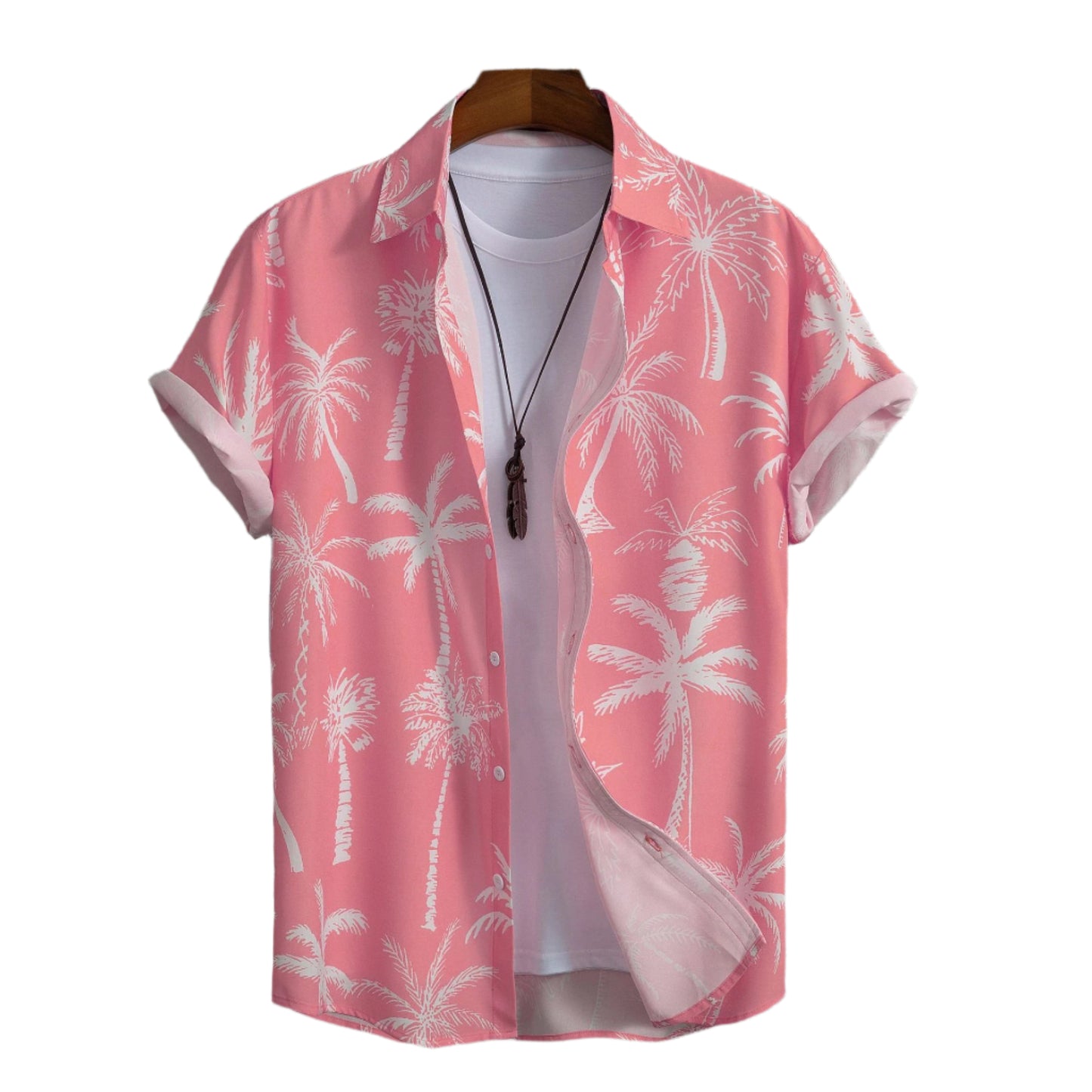 Hong Kong Style Street Digital Printing Men's Shirt