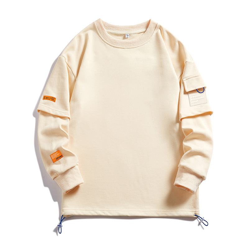 Men's Long Sleeve Round Neck Sweater