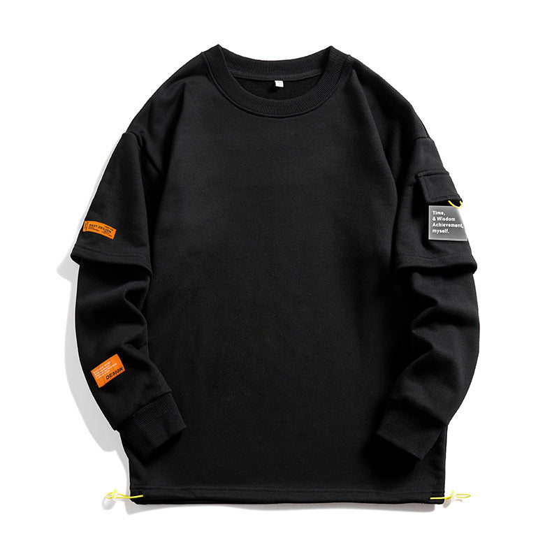 Men's Long Sleeve Round Neck Sweater