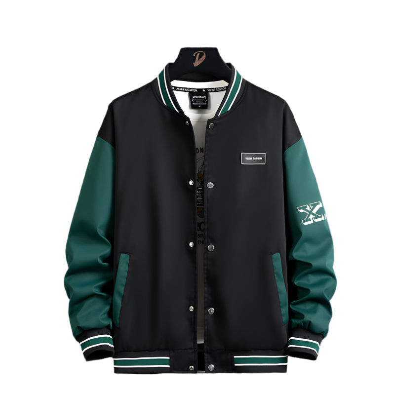 Hong Kong Style Pu Shuai Leisure Couple Coat