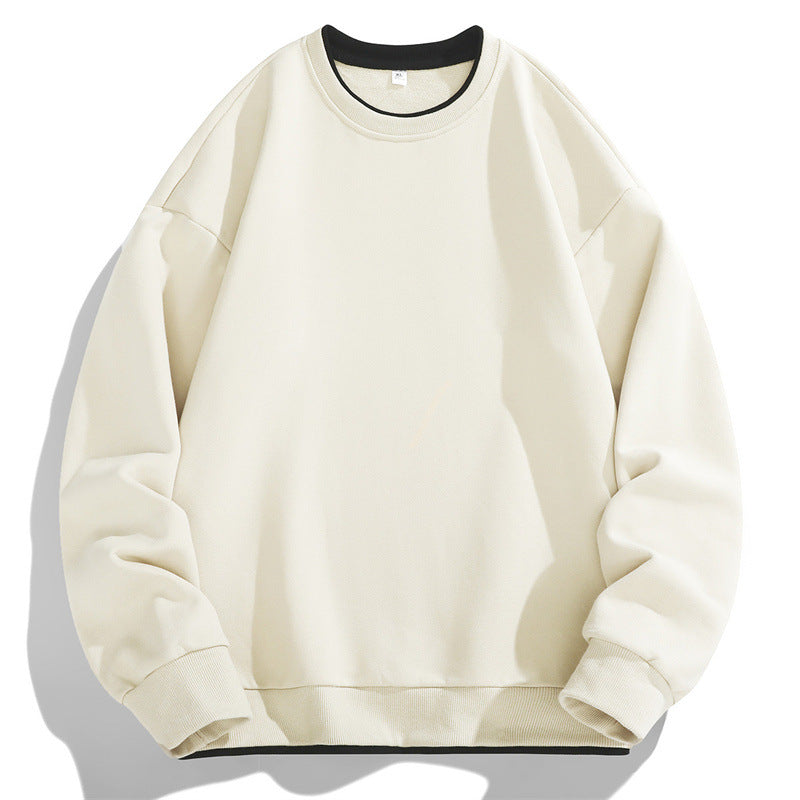 Men's Simple Casual Loose Round Neck Sweater