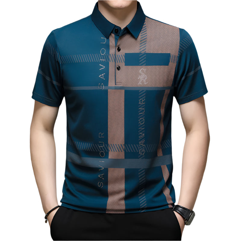 Polo Shirt Fashionable Stylish Lapel