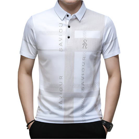 Polo Shirt Fashionable Stylish Lapel