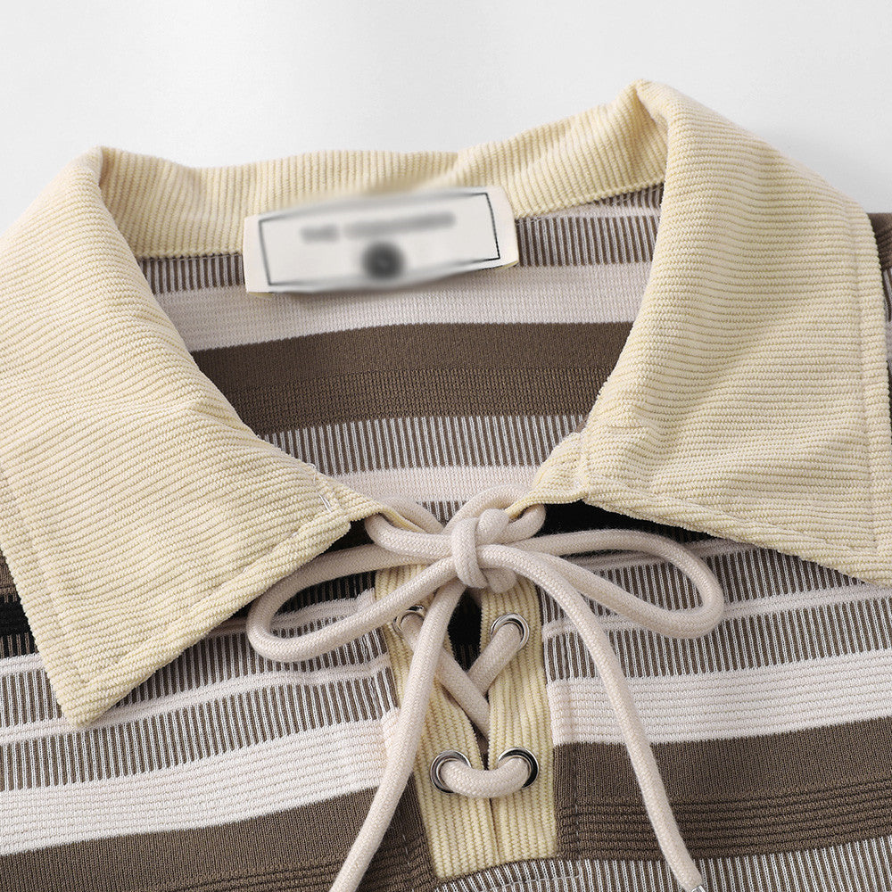 Short-sleeved Polo Shirt For Men