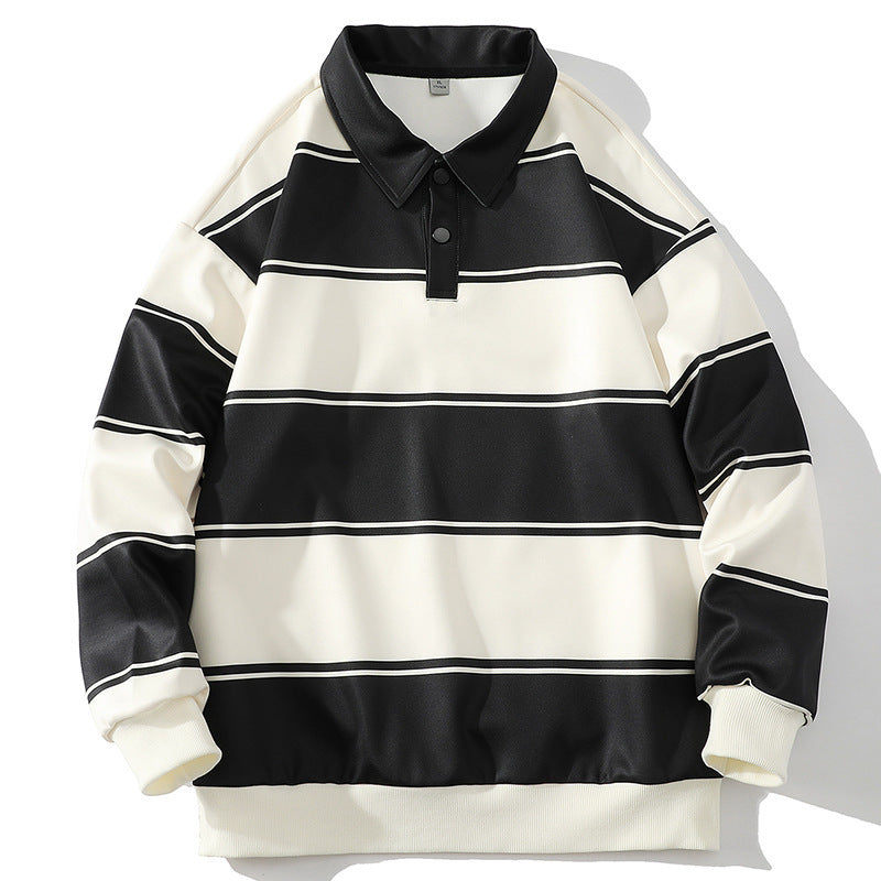 Men's  Casual Striped Sweater