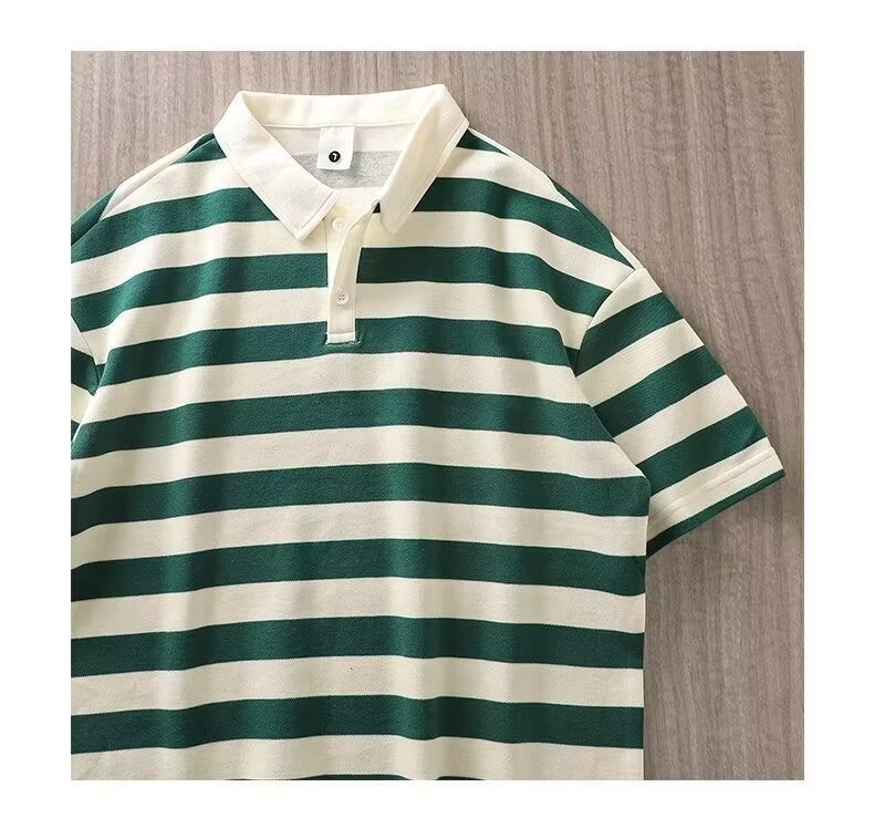 Fashionable All Match Lapel T-shirt