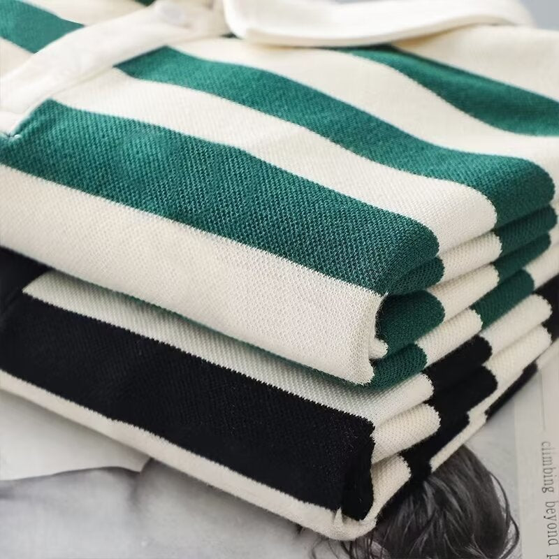 Fashionable All Match Lapel T-shirt