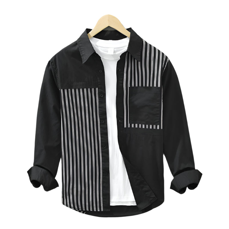 Cotton Long-sleeved Shirt Loose Japanese Style