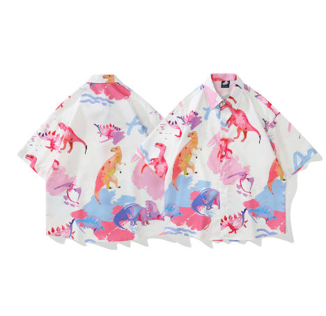 Lapel Shirt Half Sleeves