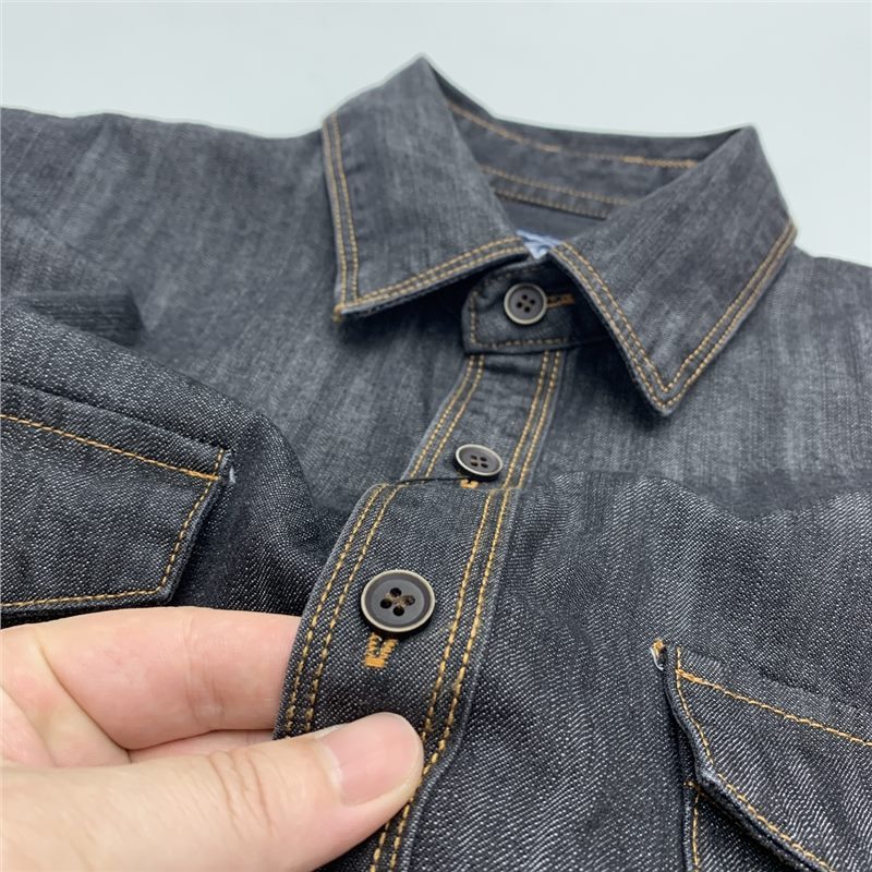 Men's Shirt  Overalls Denim