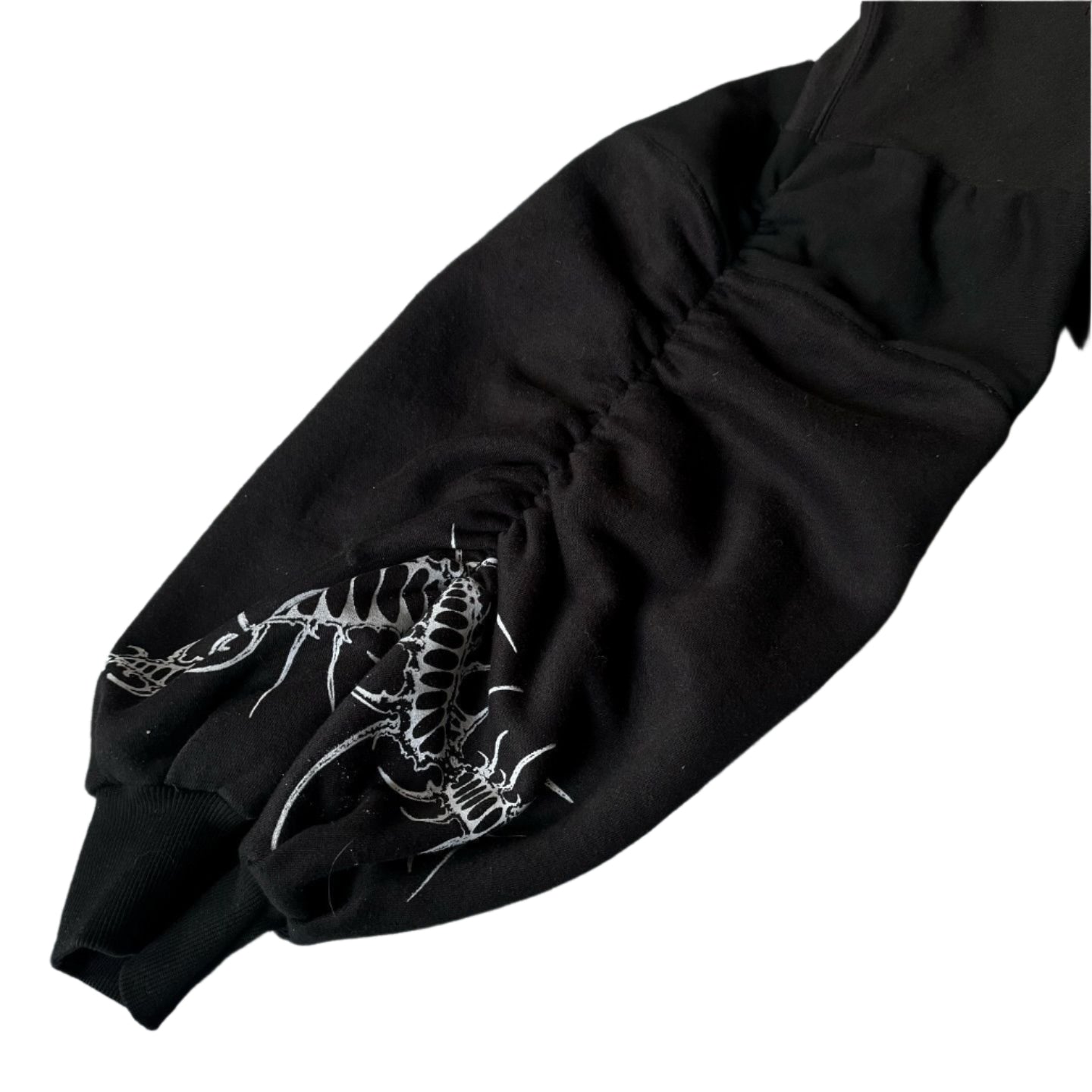 Printed Pattern Long Sleeve Pullover Hoodie